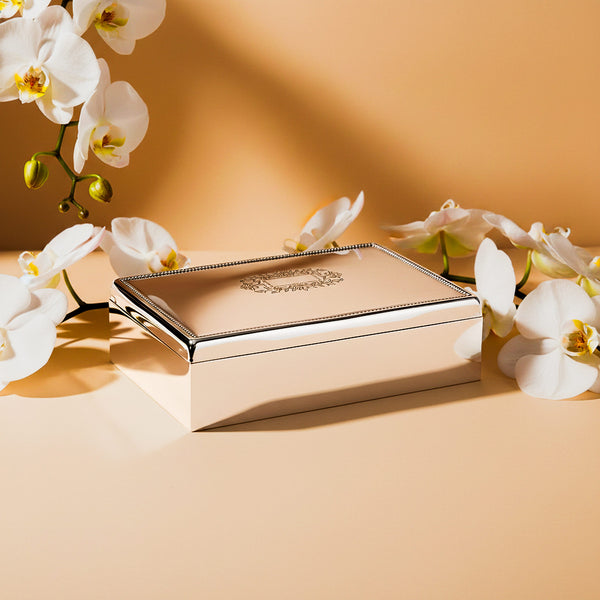 Stříbrná krabička Treasure, stříbro 925/1000,  583 g