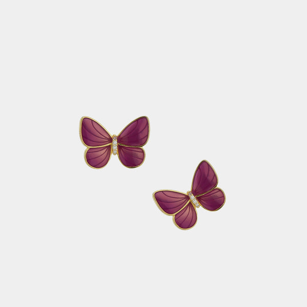 Dámské náušnice Butterflies, stříbro 925/1000, 4,3 g