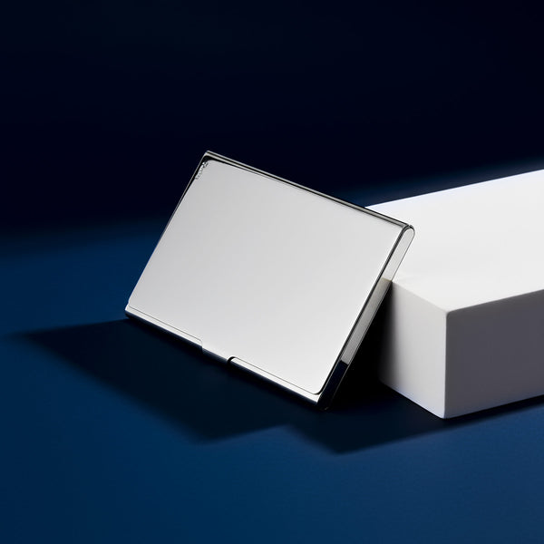 Stříbrné pouzdro na vizitky, stříbro 925/1000, 66 g