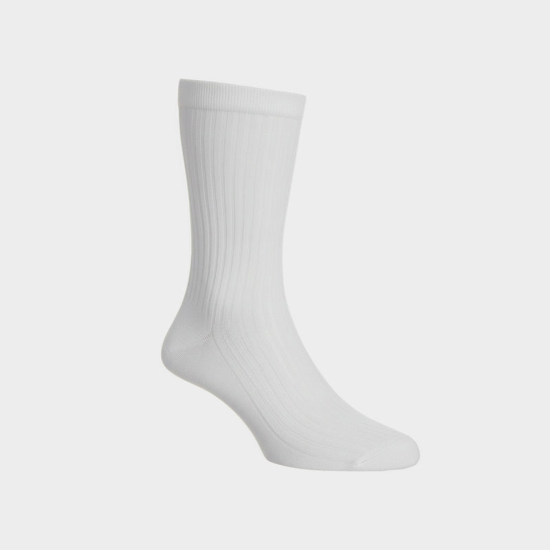 Luxusní ponožky ANTORINI Egyptian Cotton,  bílé