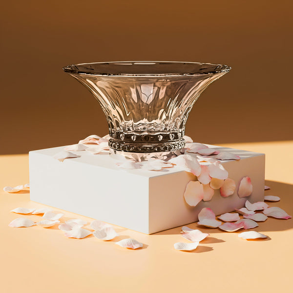 Broušená křišťálová mísa