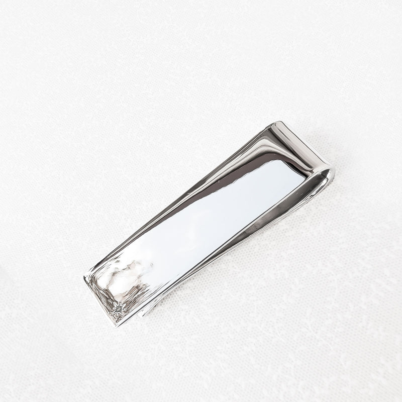 Stříbrná spona na peníze s diamantem, stříbro 925/1000, 14,5 g