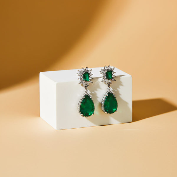 Stříbrné dámské náušnice Orbit, stříbro 925/1000, 7 g, pozlaceno