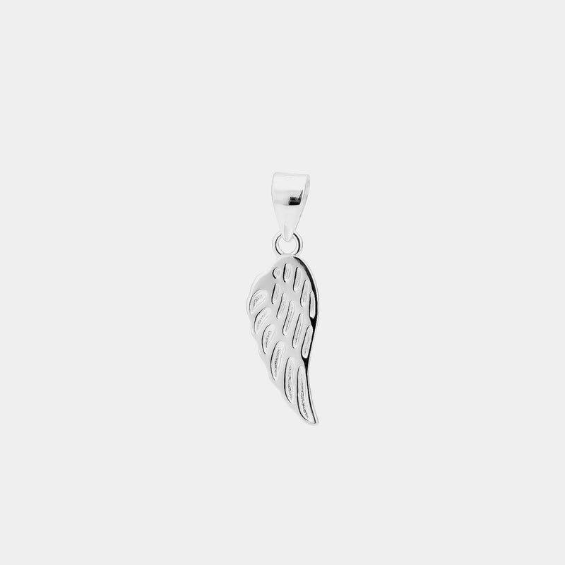 Stříbrný přívěsek na řetízek - Andělské křídlo, stříbro 925/1000, 0,7 g