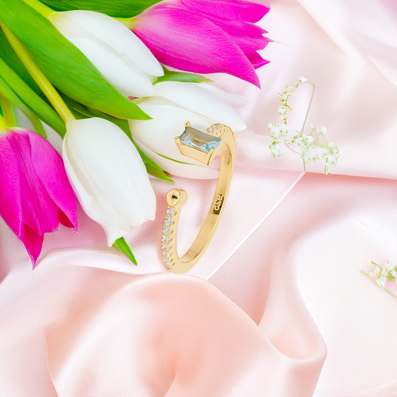 Stříbrný prsten Zirconia, stříbro 925/1000, 1,9 g