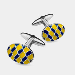 Manžetové knoflíčky ANTORINI Oval YB, stříbro 925/1000, 10g