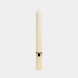 Pamětní křestní svíce s korunkou, pozlaceno-ANTORINI®