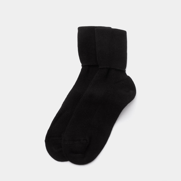 Dámské kašmírové ponožky, černé-ANTORINI®