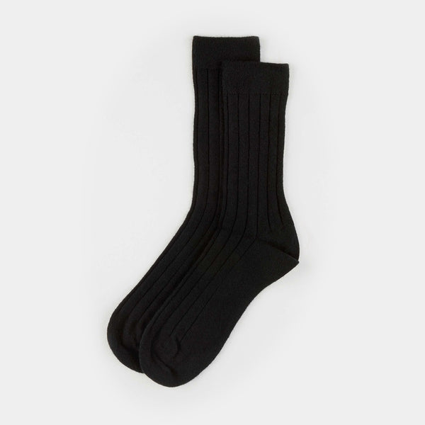 Černé pánské kašmírové ponožky-ANTORINI® (4324093394988)