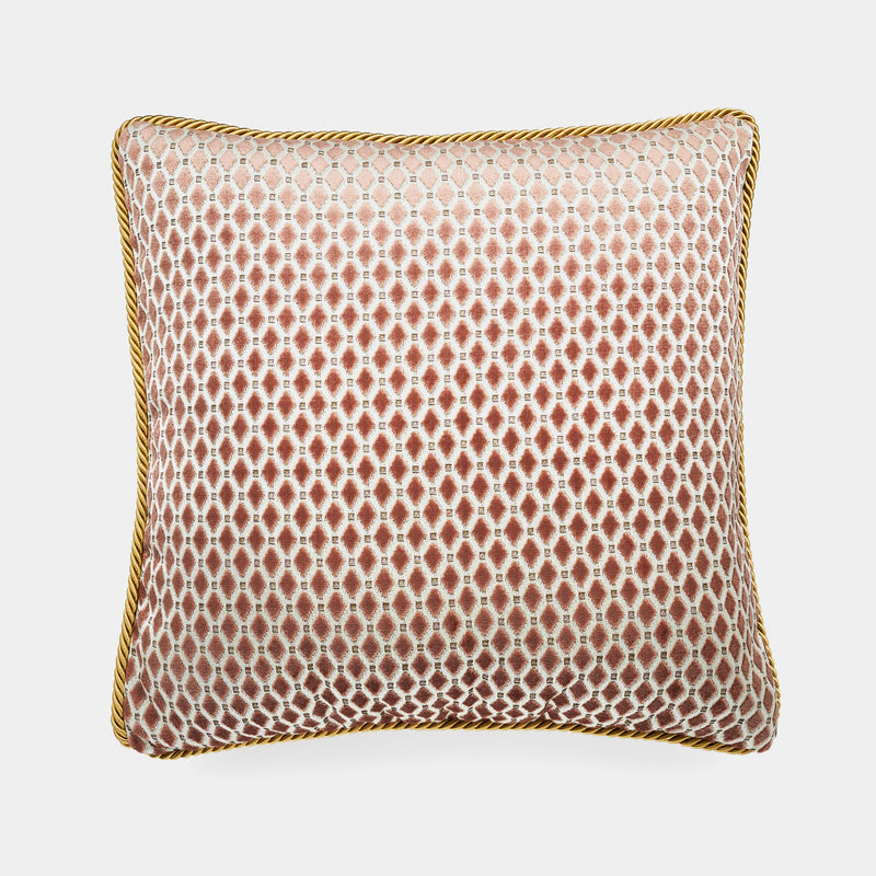 Luxusní dekorační polštář ANTORINI VINTAGE Geometric, 50 cm, červený (4165641601068)