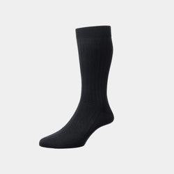 Luxusní ponožky ANTORINI Sea Island Cotton, černé-ANTORINI®