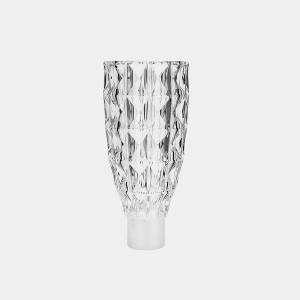 Křišťálová váza ATLANTA II. s postříbřenou dekorací-ANTORINI®
