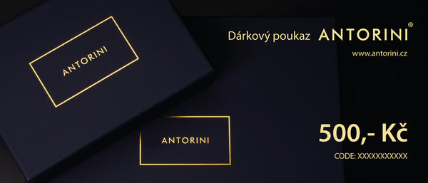 Dárkový poukaz ANTORINI - 500 Kč