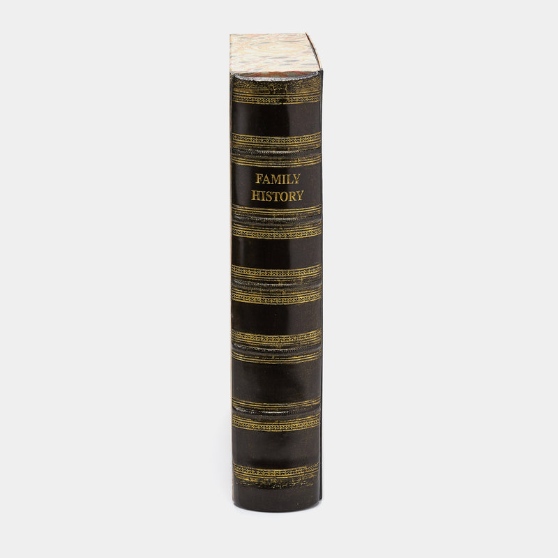 Rodinný box v podobě historické knihy, černý-ANTORINI® (4287273893932)