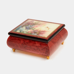 Hrací skříňka, šperkovnice, Hummingbird and Lilacs-ANTORINI® (4284092809260)