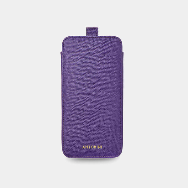 Pouzdro pro Apple iPhone 7 Plus, fialové saffiano-ANTORINI®