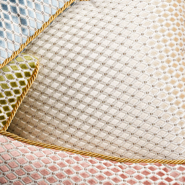 Luxusní dekorační polštář ANTORINI VINTAGE Geometric, 50 cm, krémový (4165640323116)