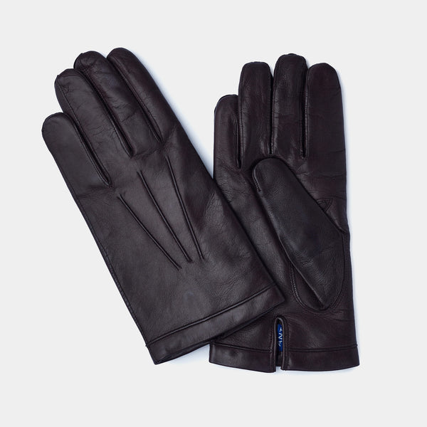 Pánské kožené rukavice, kašmírová podšívka-ANTORINI® (4266891182124)