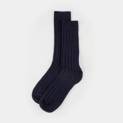 Tmavě modré pánské kašmírové ponožky-ANTORINI® (4324098736172)