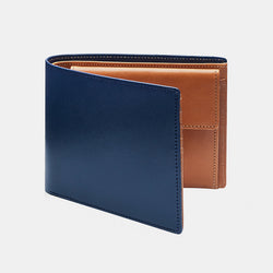 Pánská kožená peněženka Elite, modro-hnědá (4036413227052)