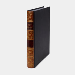 A4 Luxusní šanon s kroužkovou mechanikou, imitace historické knihy, hnědý-ANTORINI® (4287277367340)