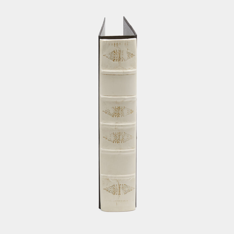 A4 šanon s kroužkovou mechanikou, imitace historické knihy, krémový-ANTORINI® (4287360237612)