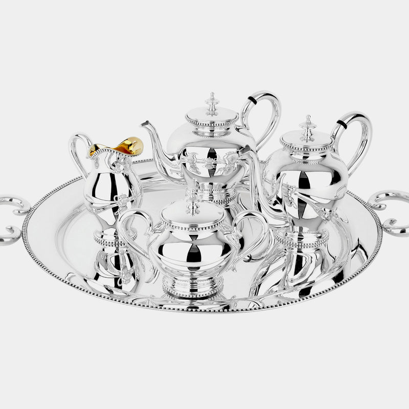 Čajový a kávový set Celebrazione, stříbro 925/1000, 3070 g-ANTORINI®