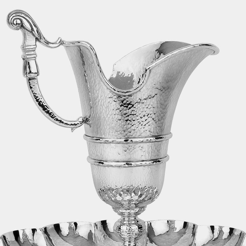 Stříbrný džbán Antico s podnosem, stříbro 925/1000, 2200 g-ANTORINI®