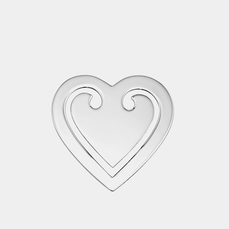 Stříbrná záložka do knihy ve tvaru srdce, stříbro 925/1000, 8 g