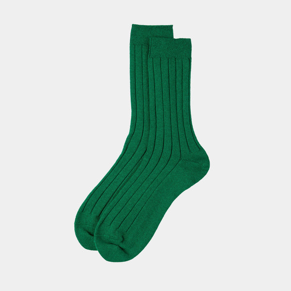 Zelené pánské kašmírové ponožky-ANTORINI® (4324099555372)