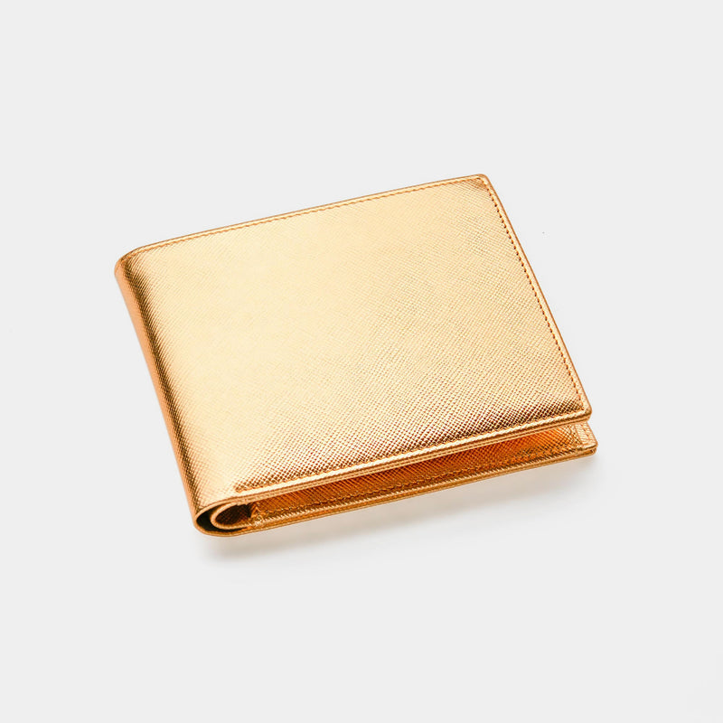 Luxusní zlatá pánská peněženka